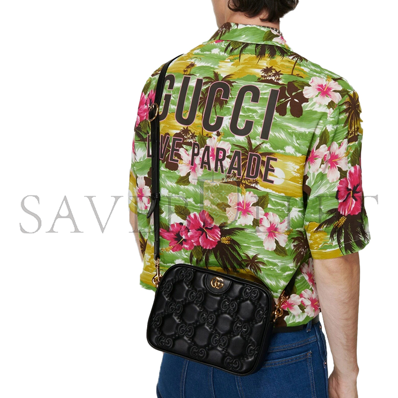 GUCCI GG MATELASSÉ SMALL SHOULDER BAG 702234 (21.5*17*7.5cm)